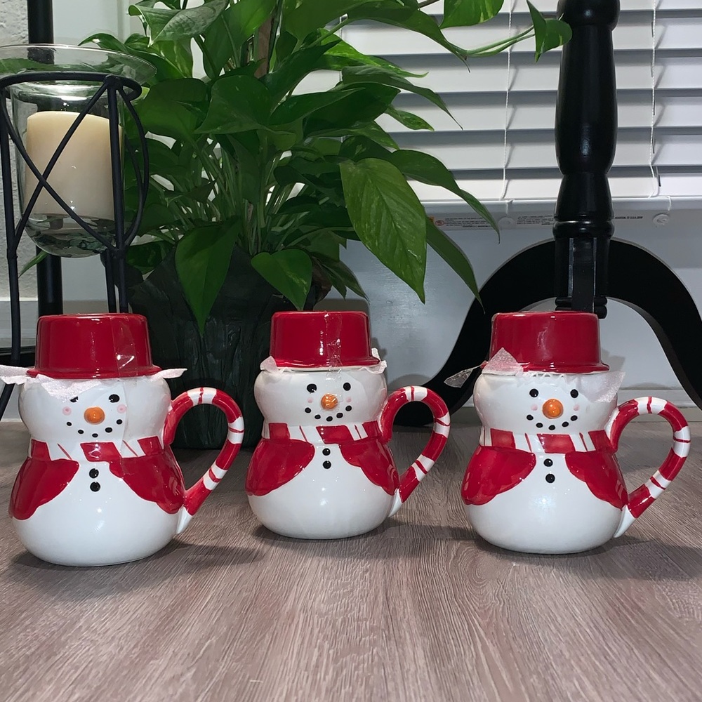 Century Holiday Snowman Mug (Set of 3)